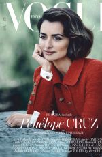 PENELOPE CRUZ for Vogue Magazine, Spain April 2019