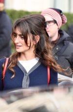 PENELOPE CRUZ Leaves LA Reserve Hotel in Paris 03/05/2019