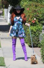 PHOEBE PRICE Out in Los Angeles 03/28/2019