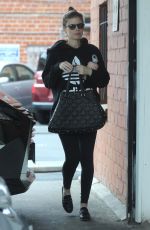 Pregnant KATE MARA Arrives at Ballet Bodies in West Hollywood 02/28/2019