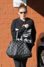 Pregnant KATE MARA Arrives at Ballet Bodies in West Hollywood 02/28/2019