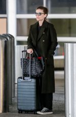 Pregnant KATE MARA at LAX Airport in Los Angeles 03/06/2019