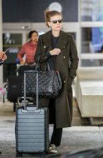 Pregnant KATE MARA at LAX Airport in Los Angeles 03/06/2019