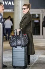 Pregnant KATE MARA at LAX Airport in Los Angeles 03/06/2019