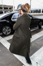 Pregnant KATE MARA at LAX Airport in Los Angeles 03/06/2019