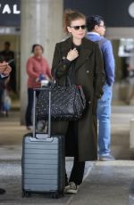 Pregnant KATE MARA at LAX Airport in Los Angeles 30/06/2019