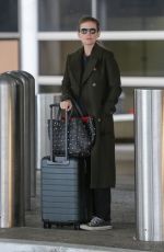 Pregnant KATE MARA at LAX Airport in Los Angeles 30/06/2019