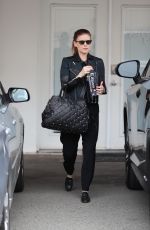 Pregnant KATE MARA Leaves Ballet Bodies in West Hollywood 03/11/2019