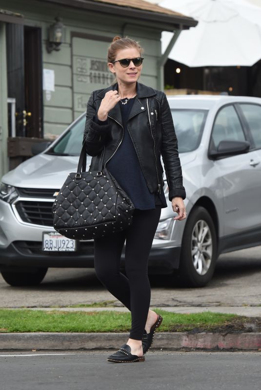 Pregnant KATE MARA Out in Los Angeles 03/20/2019