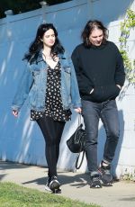 Pregnant KRYSTEN RITTER Heading to a Parenting Class in Los Angeles 03/30/2019