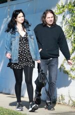 Pregnant KRYSTEN RITTER Heading to a Parenting Class in Los Angeles 03/30/2019