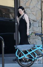 Pregnant KRYSTEN RITTER Out in Los Angeles 03/16/2019
