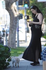 Pregnant KRYSTEN RITTER Out in Los Angeles 03/16/2019
