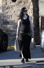Pregnant KRYSTEN RITTER Out in Los Angeles 03/16/2019