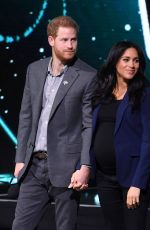 Pregnant MEGHAN MARKLE and Prince Harry at We Day UK in London 03/06/2019