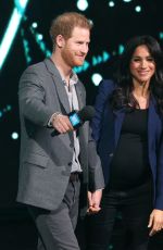 Pregnant MEGHAN MARKLE and Prince Harry at We Day UK in London 03/06/2019
