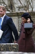 Pregnant MEGHAN MARKLE and Prince Harry at Zara and Mike Tindall