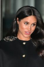 Pregnant MEGHAN MARKLE Arrives at New Zealand House in London to Sign a Book of Condolence 03/19/2019