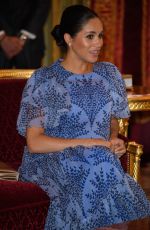 Pregnant MEGHAN MARKLE at An Audience in Rabat 02/25/2019