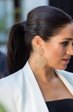 Pregnant MEGHAN MARKLE at Andalusian Gardens in Rabat 02/25/2019