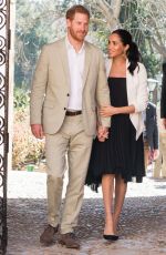 Pregnant MEGHAN MARKLE at Andalusian Gardens in Rabat 02/25/2019