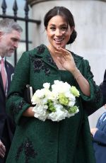 Pregnant MEGHAN MARKLE at Commonwealth Day Youth Evenet at Canada House in London 03/11/2019