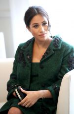 Pregnant MEGHAN MARKLE at Commonwealth Day Youth Evenet at Canada House in London 03/11/2019