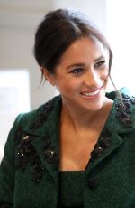 Pregnant MEGHAN MARKLE at Commonwealth Day Youth Evenet at Canada House in London 03/11/2019