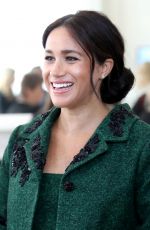 Pregnant MEGHAN MARKLE at Commonwealth Day Youth Evenet at Canada House in London 03/11/2019