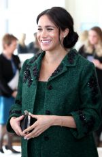 Pregnant MEGHAN MARKLE at Commonwealth Day Youth Evenet at Canada House in London 03/11/2019