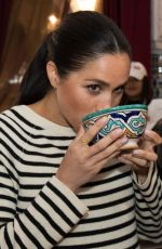 Pregnant MEGHAN MARKLE at Moroccan Royal Federation of Equestrian Sports in Rabat 02/25/2019