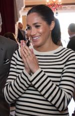Pregnant MEGHAN MARKLE at Moroccan Royal Federation of Equestrian Sports in Rabat 02/25/2019