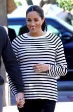 Pregnant MEGHAN MARKLE at Moroccan Royal Federation of Equestrian Sports in Rabat 02/25/2019