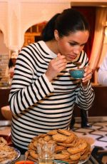 Pregnant MEGHAN MARKLE at Moroccan Royal Federation of Equestrian Sports in Rabat 02/25/2019