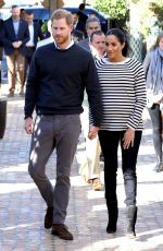 Pregnant MEGHAN MARKLE at Moroccan Royal Federation of Equestrian Sports in Rabat 02/25/2019
