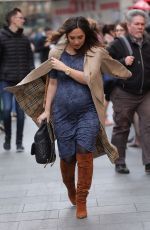 Pregnant MYLEENE KLASS Out in London 03/09/2019