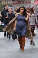 Pregnant MYLEENE KLASS Out in London 03/09/2019