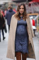 Pregnant MYLEENE KLASS Out in London 03/09/2019