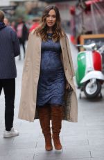 Pregnant MYLEENE KLASS Out in London 03/09/2019