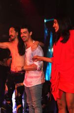 PRIYANKA CHOPRA and Nick and Joe Jonas at Story Night Club in Miami 03/27/2019