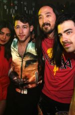 PRIYANKA CHOPRA and Nick and Joe Jonas at Story Night Club in Miami 03/27/2019