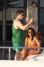 PRIYANKA CHOPRA and Nick Jonas at Kiki on the River Restaurant in Miami 03/25/2019
