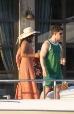 PRIYANKA CHOPRA and Nick Jonas at Kiki on the River Restaurant in Miami 03/25/2019