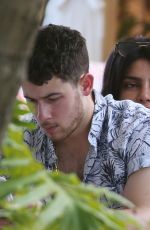 PRIYANKA CHOPRA and Nick Jonas On Vacation in Miami 03/23/2019