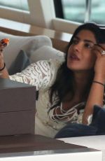 PRIYANKA CHOPRA and Nick Jonas Out in Miami 03/27/2019