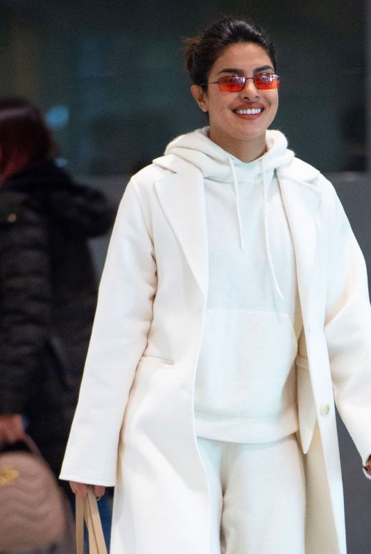 PRIYANKA CHOPRA at JFK Airport in New York 03/18/2019