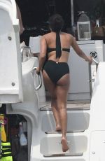 PRIYANKA CHOPRA in Bikini on Vacation in Miami 03/25/2019