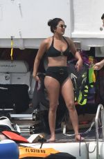 PRIYANKA CHOPRA in Bikini on Vacation in Miami 03/25/2019