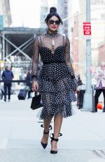 PRIYANKA CHOPRA Leaves Watch What Happens Live with Andy Cohen in New York 03/19/2019