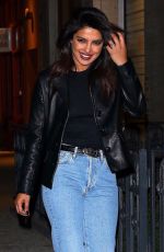 PRIYANKA CHOPRA Night Out in New York 03/19/2019